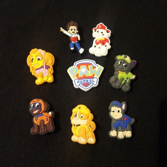 crocs paw patrol charms